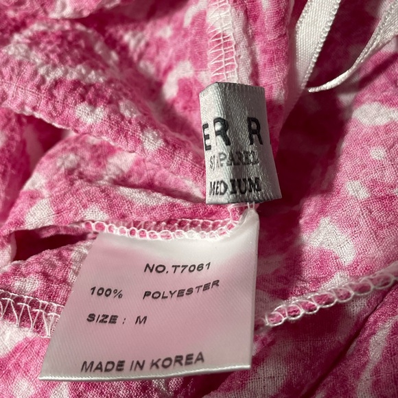 Terra SJ apparel Pink Orange Two Piece Top Size S Bottoms size M - Picture 15 of 15